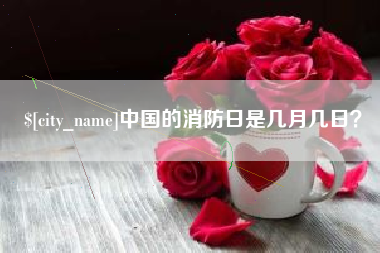 铜陵中国的消防日是几月几日？
