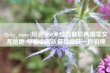 铜陵短道5000米接力最后两圈李文龙陪跑-尽管中国队最终收获一枚铜牌
