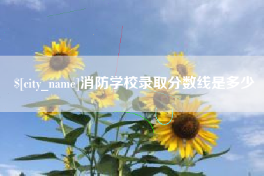 铜陵消防学校录取分数线是多少