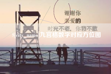 铜陵九宫格数字对应方位图