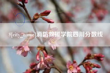 铜陵消防救援学院四川分数线