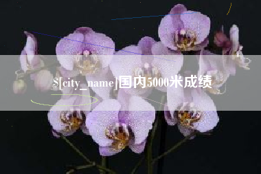 铜陵国内5000米成绩