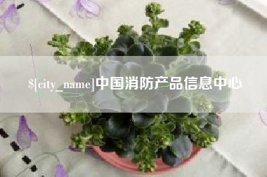 铜陵中国消防产品信息中心