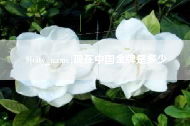 铜陵现在中国金牌是多少