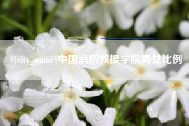 铜陵中国消防救援学院男女比例