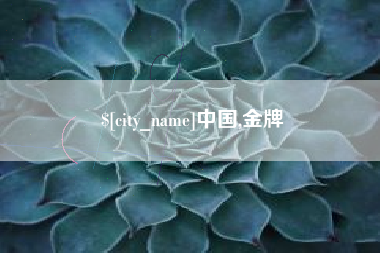 铜陵中国,金牌