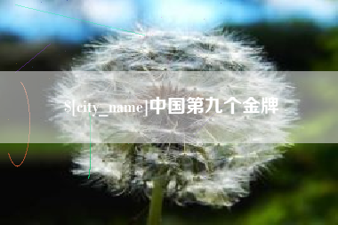铜陵中国第九个金牌
