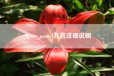 铜陵九宫详细说明