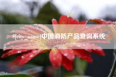 铜陵中国消防产品查询系统
