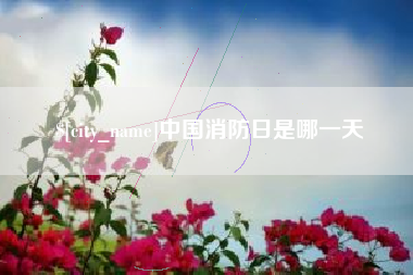 铜陵中国消防日是哪一天